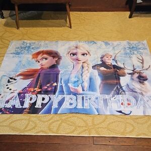 Frozen Birthday Banner